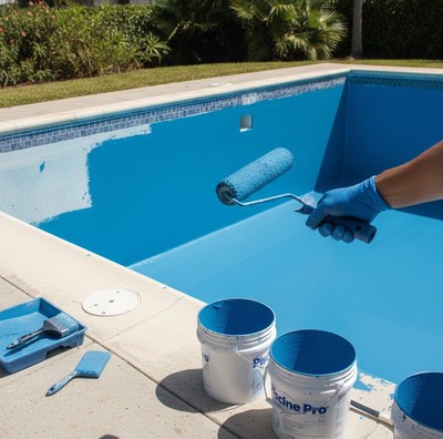 Peintures piscine